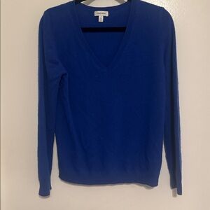 Nordstrom Blue cashmere SweaterM